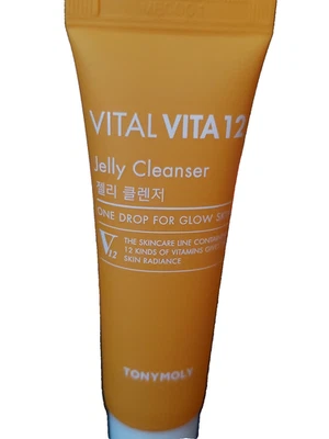 TONY MOLY ~ Vital Vita 12 Jelly Cleanser ~ 20 ml / 0.67 fl. oz. - Sealed - Image 1 of 4