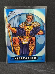 2025 Upper Deck Fleer Brilliants Superman lámina azul paralelo #39 Highfather - Imagen 1 de 1