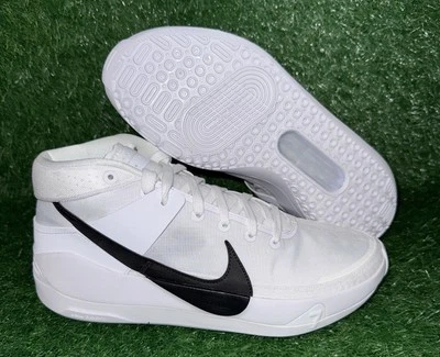 Nike Kevin Durant KD 13 White Black Basketball Shoes Size 11 CW4115-103 New - Image 1 of 4