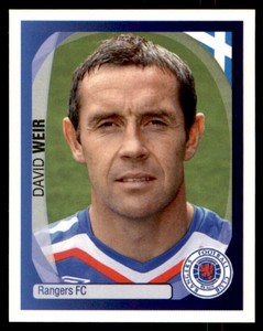 Panini Champions League (2007-2008) David Weir Rangers FC No. 318