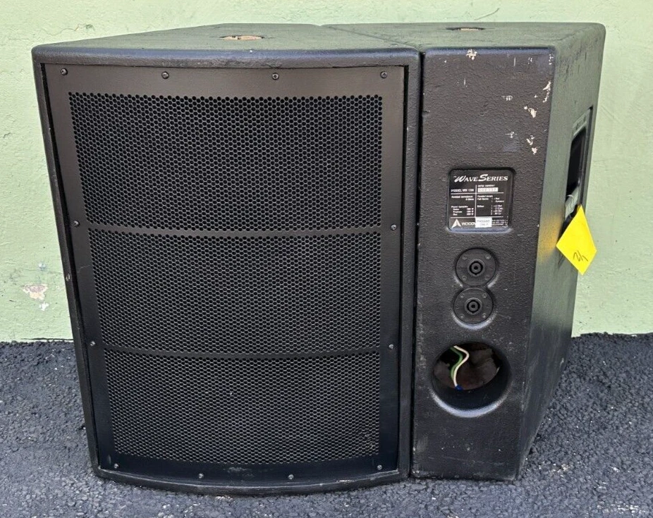 Woodworx WX 12A Wave Series Speakers #7100 (Pair)THS - Image 1 of 4