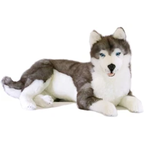 Bocchetta Plush Toys Rocco XL Siberian Husky Dog Extra Large - Picture 1 of 1