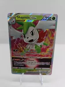 Pokemon Shaymin VStar 014/172 Ultra Rare Holo Card Full Art Sword & Shield NM - Picture 1 of 2