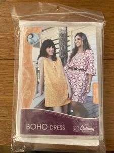 Uncut Pat Bravo Boho Dress Sewing Pattern & DVD Sz XS-L Variations CP 400 - Picture 1 of 4