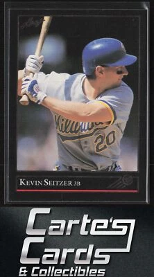 Kevin Seitzer 1992 Leaf #399 Black Gold Milwaukee Brewers - Image 1 of 2