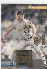 JOHN ERICKS /2000 DONRUSS GOLD PRESS PROOF PITTSBURGH PIRATES #265 1996 96