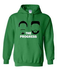Jaylen Brown Jayson Tatum Boston Celtics "The Progress" HOODED SWEATSHIRT - Picture 1 of 5