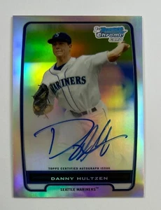 Bowman Chrome #BCP87 2012 Danny Hultzen automático 375/500 AR59 - Imagen 1 de 2