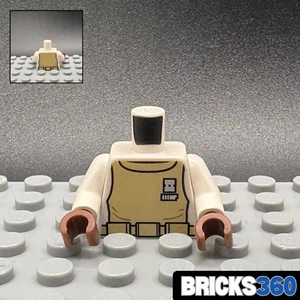 Lego Star Wars Torso Bianco Mon Calamari Modello Tuta Spaziale Ammiraglio Ackbar - Foto 1 di 4