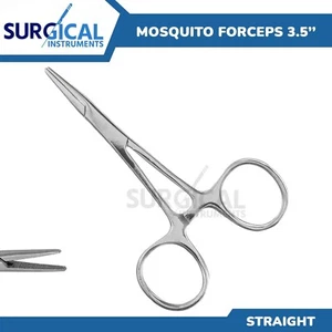 Mosquito Forceps 3.5'' Straight Surgical & Veterinary Instruments German Grade - Picture 1 of 6
