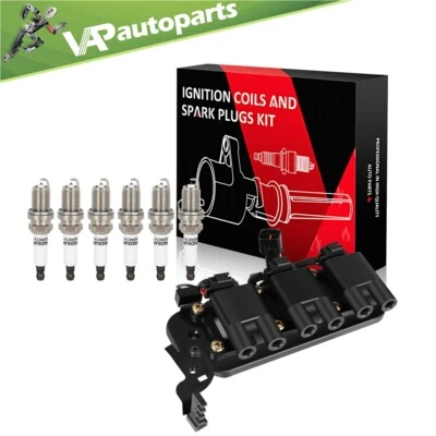 适用于 2005 2006 2007 2008 年 2009 年现代图森 2.7 升 V6 点火线圈和火花塞 — 第 1/4 张图片