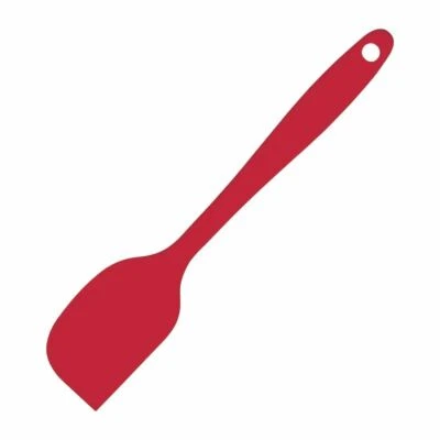 Kitchen Craft Silicone Mini Scraper in Red Dishwasher Safe - 20cm - Image 1 of 2