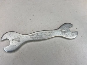 Llave inglesa Whitworth de extremo abierto 1/8" x 5/32" Terrys acero templado Inglaterra BSW - Imagen 1 de 24