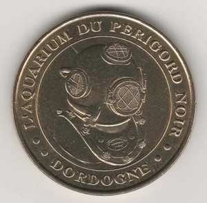 A 2000 TOKEN MEDAILLE MONNAIE DE PARIS -- 24 260 N°1 AQUARIUM DU PERIGORD NOIR - Picture 1 of 2