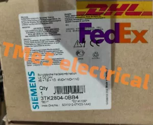 1PZ Relè di sicurezza nuovo in scatola SIEMENS 3TK2804-0BB4 spedizione veloce - Foto 1 di 3
