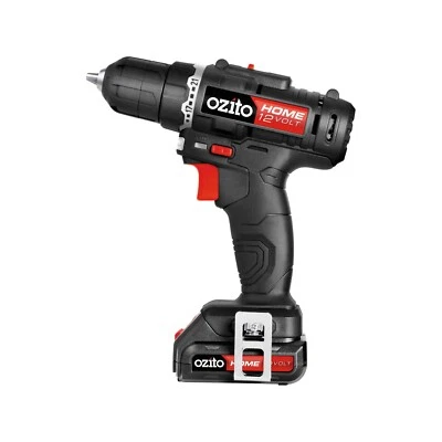 Drill Driver Kit Cordless Ozito ZLDDK150 12V Variable Speed LED Work Light - Image 1 of 4