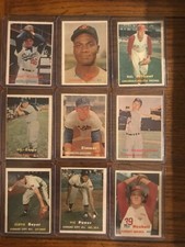 Johnny Klippstein 1957 Topps Baseball Card (Sale Is For Card In Title) (813)