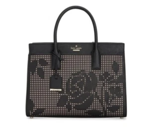 Nueva Cartera Candace Perforada Kate Spade Nueva York Cameron Street PXRU7723 Negra - Imagen 1 de 7