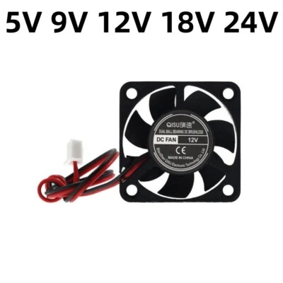 5000-10000RPM 4010 DC Brushless Cooling Fan Mini Silent Fans 5V 9V 12V 18V 24V - Image 1 of 4