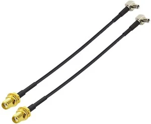 Bingfu 4G LTE Adaptador de antena TS9 Conector a SMA Cable de coleta coaxial hembra - Imagen 1 de 9