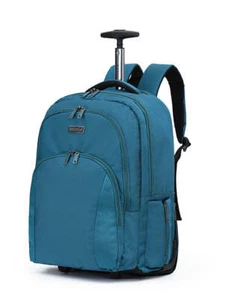 Tosca - TCA601 Oakmont Trolley Backpack - Teal - Picture 1 of 4