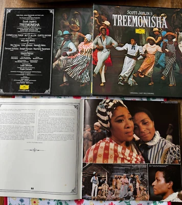Скотт Джоплин «Treemonisha» (оригинальный литой) 2 LP бокс-сет буклет-LP-отличное - Изображение 1 из 3