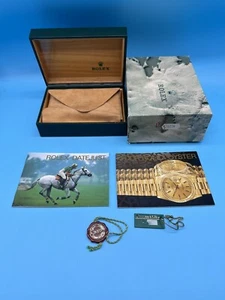 Juego de caja y folleto Rolex para 16234 de 1991 - Imagen 1 de 11