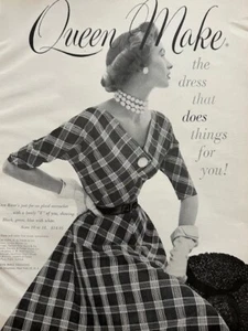 Anuncio de moda Queen Make años 50 - 1953 - Imagen 1 de 1