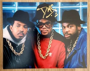 DMC of RUN-DMC Signed 8x10 Photo Darryl McDaniels Hip Hop Rap Rock LEGEND RAD - Picture 1 of 1