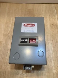 Dayton 5X146 Manual Motor Starter, Nema Size - M1 Single Phase 2 pole NOS No Box - Picture 1 of 11