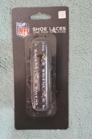 Baltimore Ravens Laces 54" [NEW] NFL Lace Sneaker Tennis Gym String Cover