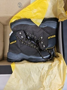 Caterpillar Striver ST Steel Toe Brown USA Size 7M Mens - Picture 1 of 7