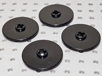 Lego Technic Disc 3x3 [2723 / 52901] Black x4 - Image 1 of 4