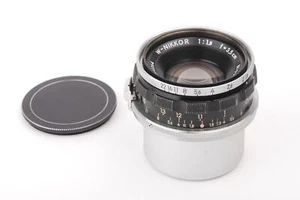 Montaje Ex+ Nikon Nippon Kogaku W-Nikkor 35 mm f/1,8 S RF SP S2 con tapas - Imagen 1 de 9
