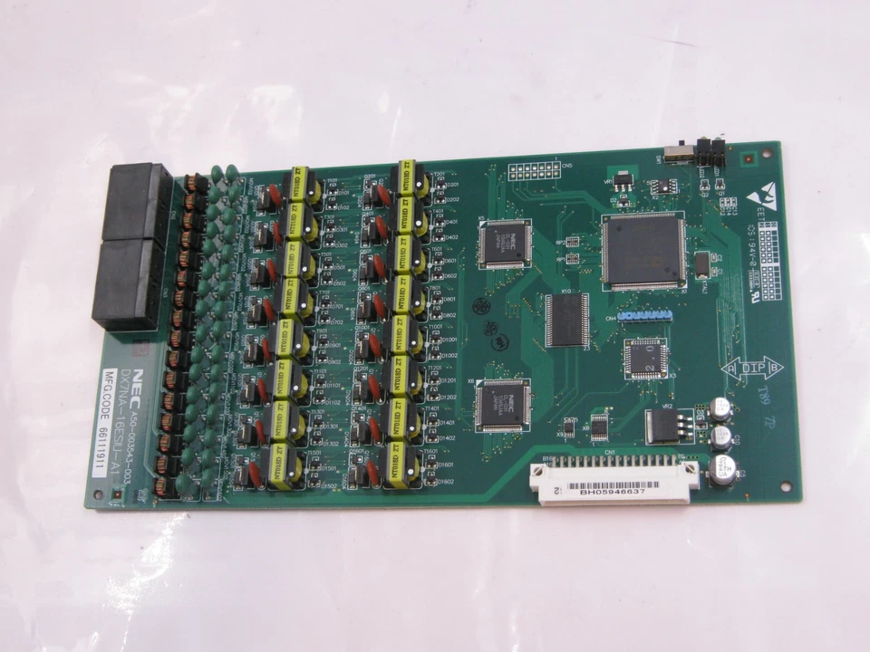 NEC DSX 80 160 1091004 DX7NA 16ESIU A1 16 Port Digital Station Expansion Card - Image 1 of 3