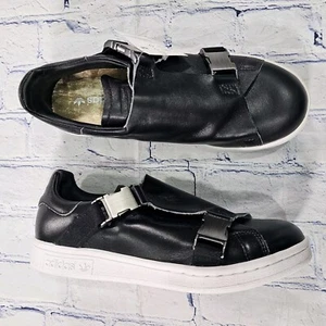 Adidas MUJER TALLA 6.5 Stan Smith Zapatillas sin cordones Hebilla Negro EE4888 - Imagen 1 de 11