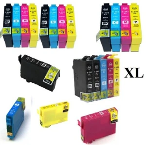 Cartouches d'encre compatibles 502 XL Série JUMELLES ( non OEM Epson ) express - Picture 1 of 11