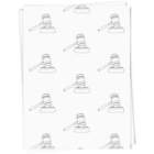 'Judge Gavel' Gift Wrap / Wrapping Paper / Gift Tags (GI038675)