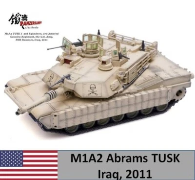 Panzerkampf 1/72 12209PC M1A2 Abrams TUSK US Army 3rd Armored Cavalry Rgt, Iraq - Immagine 1 di 4