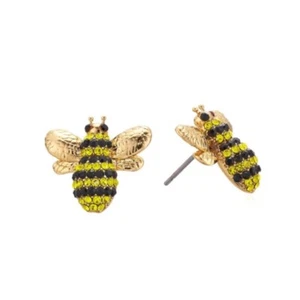 Kate Spade Biene Ohrringe Neu mit Etikett SELTEN Picknick perfekte Kollektion exquisite Details *** - Bild 1 von 5