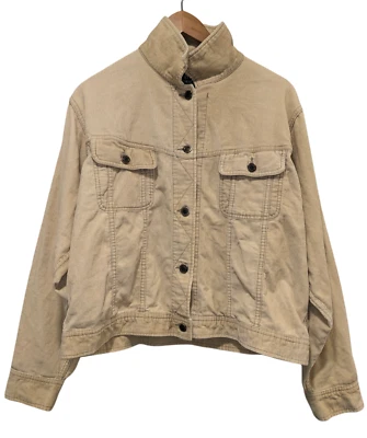 Chaqueta corta de pana Cherokee vintage años 90 talla 14P Western abotonada 100 % algodón Foto 1 de 4