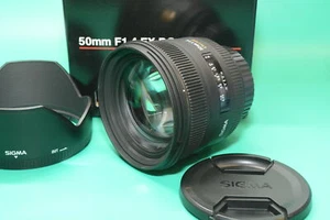 Objetivo retrato Sigma 50 mm f1.4 EX HSM DG COMO NUEVO para Canon 2J. garantía/distribuidor - Imagen 1 de 4