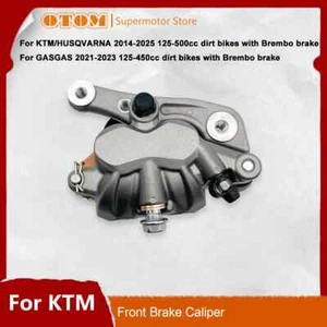Motorcycle Front Brake Caliper Disc With Pads For KTM HUSQVARNA GASGAS 2014-2025 - Picture 1 of 6
