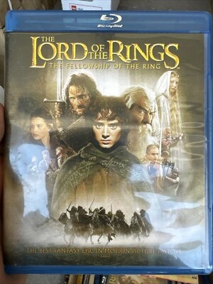 LORD OF THE RINGS THE FELLOWSHIP OF THE RING / BLU-RAY + DVD 2 DISCS COMBO - Image 1 of 3