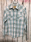 Cowgirl Legend Western Shirt Pearl Snap Front Size Medium