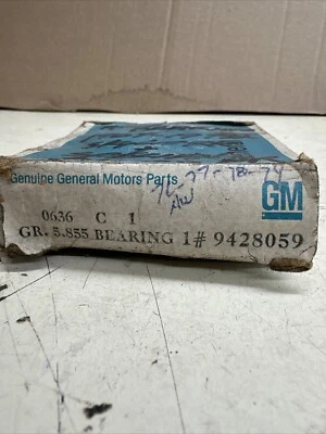 Cojinete de rueda trasera GM 9428059 1969-72 Buick, Olds, Chevy y Pontiac NOS (1 par) Foto 1 de 4