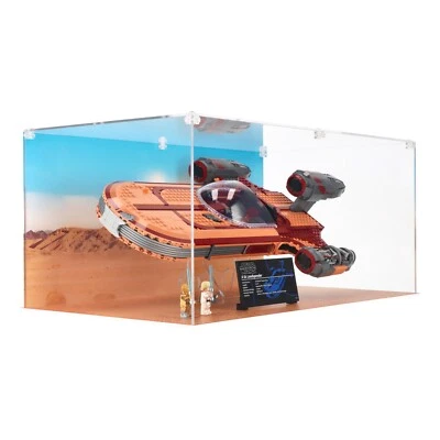 PLEXICO Vitrine für Lego 75341 Luke Skywalker's Landspeeder™/PDX-15