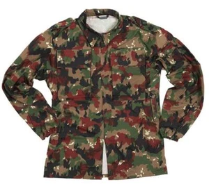 Chaqueta de campo M83 excedente del ejército suizo en camuflaje Alpenflage - Imagen 1 de 1