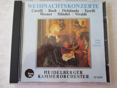 Weihnachtskonzerte Corelli, Bach, Delalande - Heidelberger Kammerorchester - CD - Bild 1 von 3