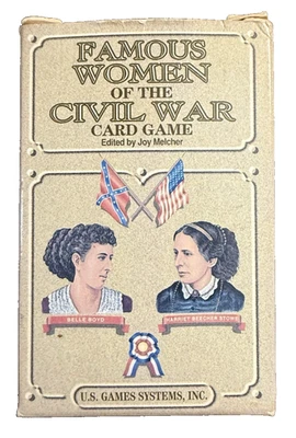 Famous Women Of The Civil War Playing Cards Poker Size Unsealed - Image 1 of 4
